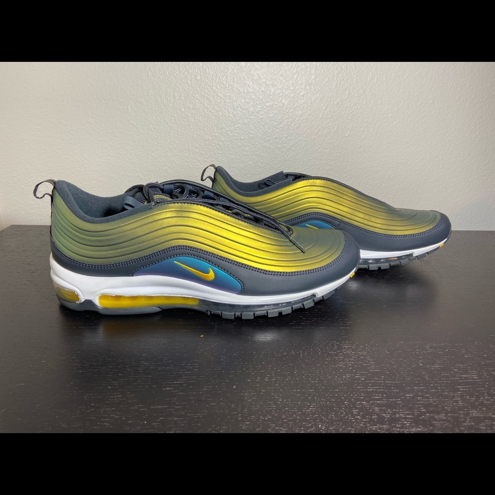 Nike AirMax 97 LX Liquid Metal Anthracite Amarillo